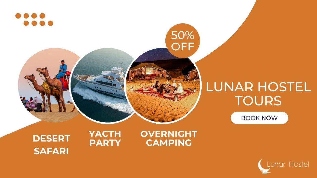 Lunar Hostel Plus Dubai Exteriör bild